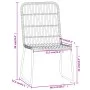 Juego de comedor de jardín 5 piezas negro de , Conjuntos de jardín - Ref: Foro24-3099181, Precio: 532,47 €, Descuento: %