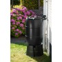 Nature Barril de lluvia 120L 51x81 cm negro de Nature, Barriles de lluvia - Ref: Foro24-423514, Precio: 128,59 €, Descuento: %