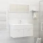 Weißes Badezimmermöbelset aus Holzwerkstoff von , Badezimmermöbel - Ref: Foro24-3070883, Preis: 230,21 €, Rabatt: %