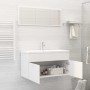 Weißes Badezimmermöbelset aus Holzwerkstoff von , Badezimmermöbel - Ref: Foro24-3070883, Preis: 247,15 €, Rabatt: %