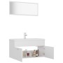 Weißes Badezimmermöbelset aus Holzwerkstoff von , Badezimmermöbel - Ref: Foro24-3070883, Preis: 247,15 €, Rabatt: %