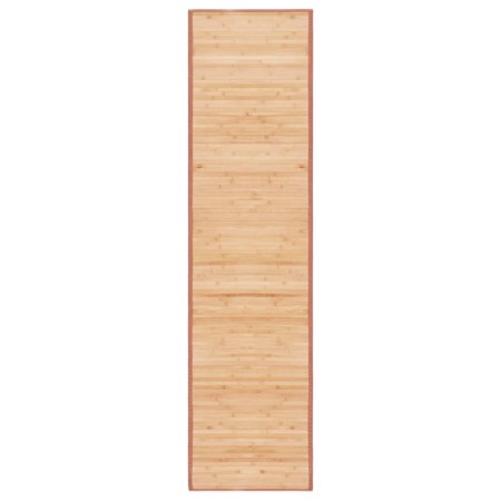 Brown bamboo rug 80x300 cm by vidaXL, Rugs - Ref: Foro24-247206, Price: 47,46 €, Discount: %