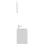 White engineered wood bathroom furniture set by , Bathroom furniture - Ref: Foro24-3070883, Price: 238,15 €, Discount: %