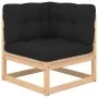5-piece garden furniture set with solid pine wood cushions by , Garden sets - Ref: Foro24-3083775, Price: 354,14 €, Discount: %