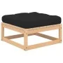 5-piece garden furniture set with solid pine wood cushions by , Garden sets - Ref: Foro24-3083775, Price: 354,14 €, Discount: %
