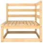 Garden furniture set 6 pieces and cushions solid pine wood by , Garden sets - Ref: Foro24-3083812, Price: 488,07 €, Discount: %