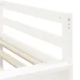 High bed for children with pink pine wood curtains 90x200 cm by , Beds and slatted bases - Ref: Foro24-3207023, Price: 312,16...