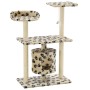 Katzenkratzbaum mit Sisalstamm 95 cm beige Drucke von vidaXL, Katzenmöbel - Ref: Foro24-170515, Preis: 58,61 €, Rabatt: %