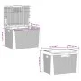 Garden storage box with anthracite PP seat cushion 125 L by , Outdoor storage boxes - Ref: Foro24-364211, Price: 92,57 €, Dis...