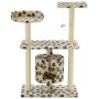 Katzenkratzbaum mit Sisalstamm 95 cm beige Drucke von vidaXL, Katzenmöbel - Ref: Foro24-170515, Preis: 58,61 €, Rabatt: %
