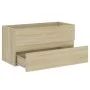 Sonoma oak engineered wood vanity unit with sink by , bathroom vanities - Ref: Foro24-3071651, Price: 284,74 €, Discount: %