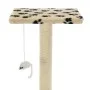 Cat scratching post with sisal post 95 cm beige prints by vidaXL, Cat furniture - Ref: Foro24-170515, Price: 57,72 €, Discoun...