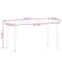 Garten-Essgruppe 7-teilig schwarz von , Gartensets - Ref: Foro24-3099182, Preis: 801,78 €, Rabatt: %