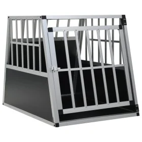Jaula de perro con puerta única 65x91x69,5 cm de vidaXL, Casetas para perros - Ref: Foro24-170664, Precio: 139,36 €, Descuent...