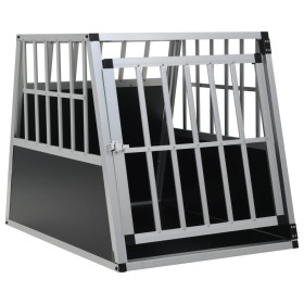 Jaula de perro con puerta única 65x91x69,5 cm de vidaXL, Casetas para perros - Ref: Foro24-170664, Precio: 141,06 €, Descuent...
