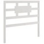 White solid wood single bed frame 90x190 cm by , Beds and slatted bases - Ref: Foro24-3105631, Price: 89,53 €, Discount: %
