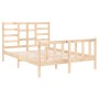 Doppelbettgestell aus Massivholz 135x190 cm von , Betten und Lattenroste - Ref: Foro24-3105900, Preis: 129,54 €, Rabatt: %