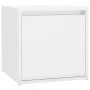 Glänzend weißes Sperrholz-Dielenmöbel-Set von , Kleiderschränke - Ref: Foro24-3082050, Preis: 126,23 €, Rabatt: %