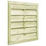Puerta de valla madera de pino impregnada verde 100x100 cm de vidaXL, Puertas de jardín - Ref: Foro24-45315, Precio: 52,30 €,...