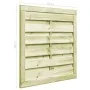 Puerta de valla madera de pino impregnada verde 100x100 cm de vidaXL, Puertas de jardín - Ref: Foro24-45315, Precio: 52,30 €,...