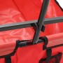 Folding red steel hand cart by vidaXL, Cargo forklifts - Ref: Foro24-143778, Price: 91,89 €, Discount: %