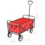 Klappwagen aus rotem Stahl von vidaXL, Lastenstapler - Ref: Foro24-143778, Preis: 90,18 €, Rabatt: %