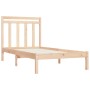 Solid wood bed frame 90x190 cm by , Beds and slatted bases - Ref: Foro24-3105215, Price: 84,01 €, Discount: %