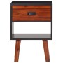 VidaXL Mesitas de noche 2 unidades madera de acacia maciza 40x30x57 cm de vidaXL, Mesitas de noche - Ref: Foro24-243177, Prec...
