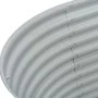 Blumenbeet aus silber verzinktem Stahl, 160 x 80 x 81 cm von vidaXL, Töpfe und Pflanzgefäße - Ref: Foro24-45514, Preis: 112,0...