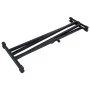 Keyboard stand set with double reinforcement and black stool by vidaXL, Benches and stools - Ref: Foro24-70096, Price: 67,20 ...