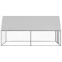 Hühnerstall für den Außenbereich aus verzinktem Stahl, 2 x 4 x 2 m von , Käfige und Lebensräume für Kleintiere - Ref: Foro24-...