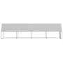 Jaula gallinero de exterior de acero galvanizado 2x8x2 m