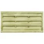 Zauntüren 2 Stück imprägniertes Kiefernholz 150x75 cm grün von vidaXL, Gartentore - Ref: Foro24-45320, Preis: 97,02 €, Rabatt: %