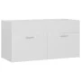 Weißes Badezimmermöbelset aus Holzwerkstoff von , Badezimmermöbel - Ref: Foro24-3071018, Preis: 113,97 €, Rabatt: %