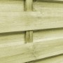 Puertas valla 2 uds madera pino impregnada 150x75 cm verde de vidaXL, Puertas de jardín - Ref: Foro24-45320, Precio: 98,89 €,...