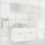 Glänzend weißes Badezimmermöbelset aus Holzwerkstoff von , Badezimmermöbel - Ref: Foro24-3071204, Preis: 286,02 €, Rabatt: %