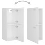 Glossy white engineered wood bathroom furniture set by , Bathroom furniture - Ref: Foro24-3071204, Price: 307,16 €, Discount: %