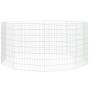 Kaninchenkäfig 10 verzinkte Eisenplatten 54x80 cm von , Käfige und Lebensräume für Kleintiere - Ref: Foro24-171579, Preis: 51...