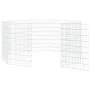 Rabbit cage 10 galvanized iron panels 54x80 cm by , Cages and habitats for small animals - Ref: Foro24-171579, Price: 49,22 €...