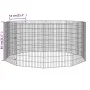 Rabbit cage 10 galvanized iron panels 54x80 cm by , Cages and habitats for small animals - Ref: Foro24-171579, Price: 49,22 €...