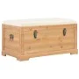 Baúl de almacenamiento con cojín 80x40x40 cm MDF de vidaXL, Baúles de almacenamiento - Ref: Foro24-280033, Precio: 184,03 €, ...