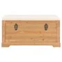 Storage chest with cushion 80x40x40 cm MDF by vidaXL, Storage trunks - Ref: Foro24-280033, Price: 198,29 €, Discount: %