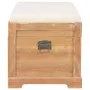 Storage chest with cushion 80x40x40 cm MDF by vidaXL, Storage trunks - Ref: Foro24-280033, Price: 198,29 €, Discount: %