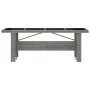 Set de comedor de jardín 11 pzas y cojines ratán sintético gris de , Conjuntos de jardín - Ref: Foro24-3059348, Precio: 1,00 ...