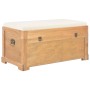 Storage chest with cushion 80x40x40 cm MDF by vidaXL, Storage trunks - Ref: Foro24-280033, Price: 186,98 €, Discount: %