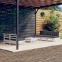 Gartenmöbel 6-tlg. mit Kissen Anthrazit Zirbenholz von , Gartensets - Ref: Foro24-3096089, Preis: 477,70 €, Rabatt: %