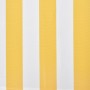 Toldo plegable de operación manual 300 cm amarillo y blanco de vidaXL, Toldos - Ref: Foro24-275558, Precio: 212,89 €, Descuen...