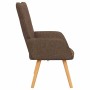 Sillón de relax de tela marrón en Sillones | Comprar online en Foro24