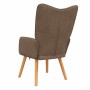 Sillón de relax de tela marrón en Sillones | Comprar online en Foro24