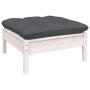 8 Stk. Gartenmöbel mit Kissen weißes massives Kiefernholz von , Gartensets - Ref: Foro24-3096449, Preis: 677,64 €, Rabatt: %